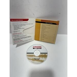 Quicken 2001 Deluxe Financial Software Windows 95 98 NT 2000 Version CD
